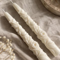 Rose Taper Candles Set of 2 – view 5