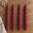 Floral Taper Candles Set of 2 – Taper Candles
