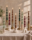 Twisted Taper Candles Set of 2