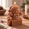 Gingerbread Man Candle