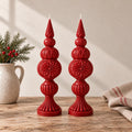 Vintage Christmas Ornament Candle – view 3