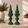 Vintage Christmas Ornament Candle – view 5
