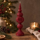 Vintage Christmas Ornament Candle – hand-poured soy wax Christmas decor