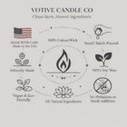 Victorian Christmas Candle – hand-poured soy wax Christmas decor – view 5