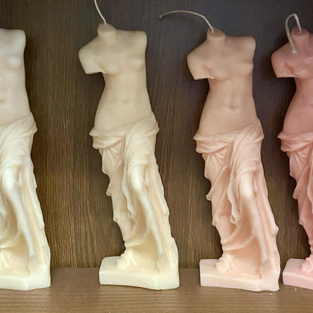 Lumanare sculpturala Venus personalizata Votive