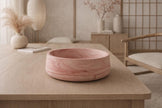 Marbled Ceramic Resin Bowl – Handmade Decorative Centerpiece Dish