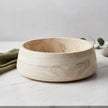 Marbled Ceramic Resin Bowl – Handmade Decorative Centerpiece Dish
