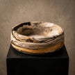Marbled Ceramic Resin Bowl – Handmade Decorative Centerpiece Dish