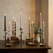 Twisted Taper Candle, Modern Sculptural Candle